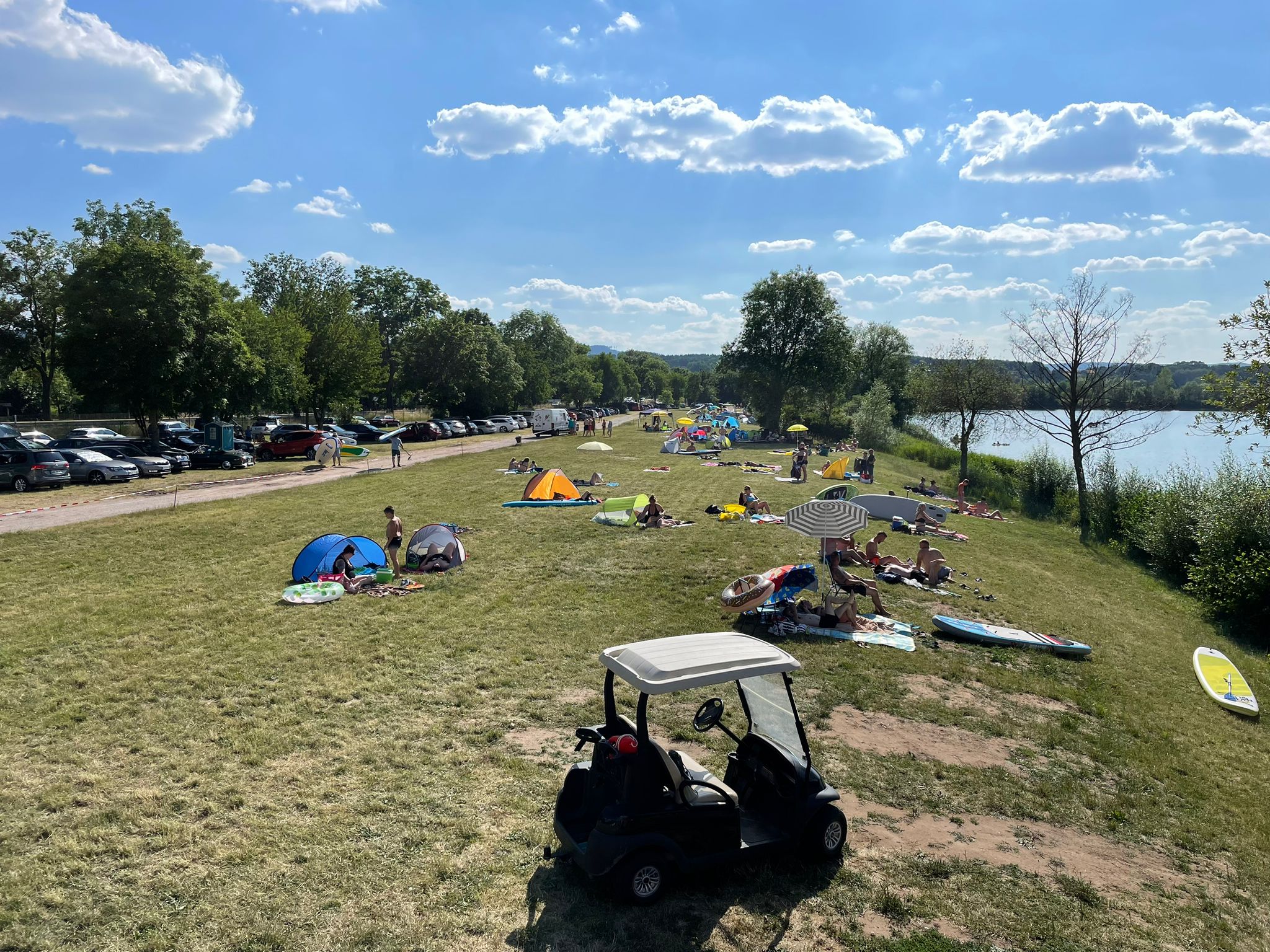 Sonnenuntergang am See